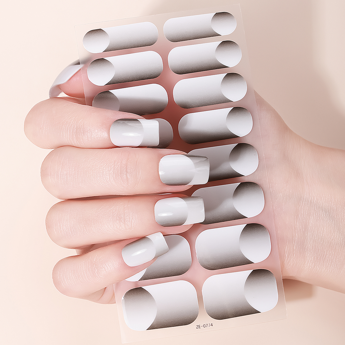 16Tips Full Cover French Nail  - Full Cover Adhesive 리뷰 및 가격