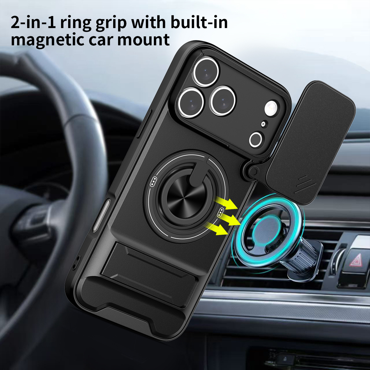 Magnetic Phone Case for IPhone - Camera Lens Protector 리뷰 및 가격