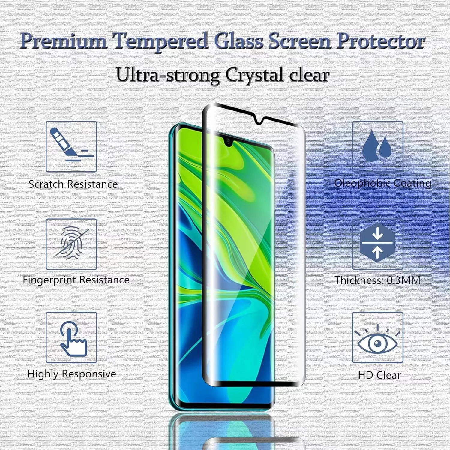 6IN1 For Xiaomi Mi 10 Glass Mi - Curved Edge Screen 리뷰 및 가격