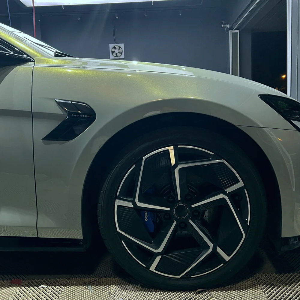 Car Vinyl Wrap Film Mica Green - Air Bubble Remover 리뷰 및 가격