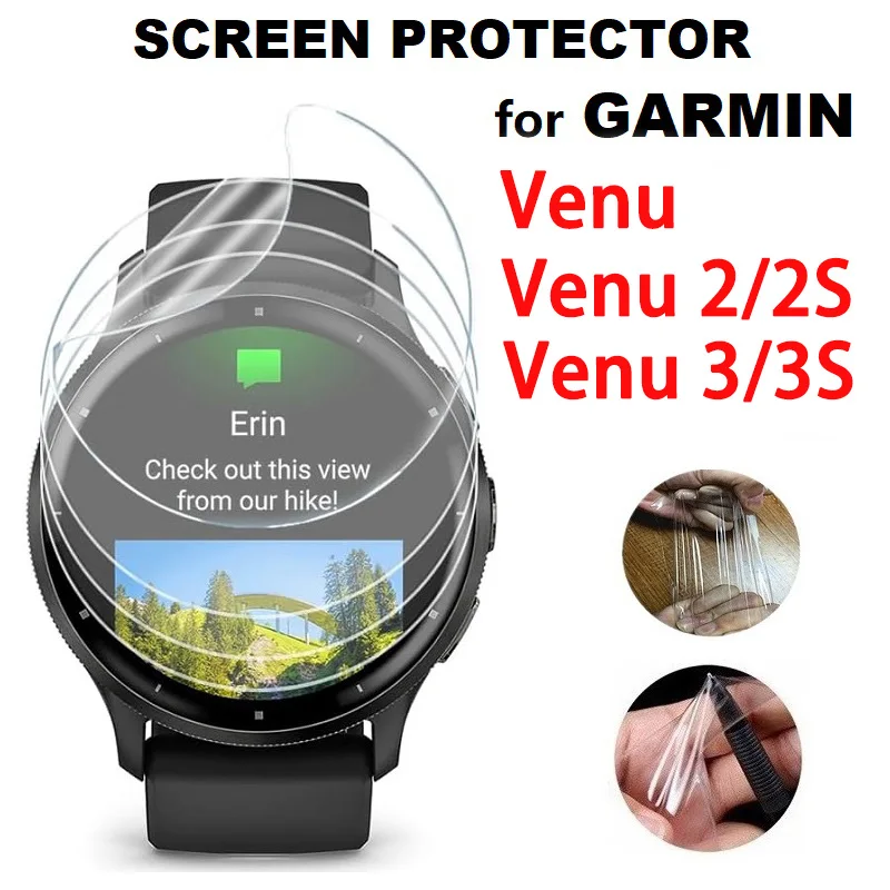 Hydrogel Film For Garmin Venu  - Hydrogel Screen Protector 리뷰 및 가격