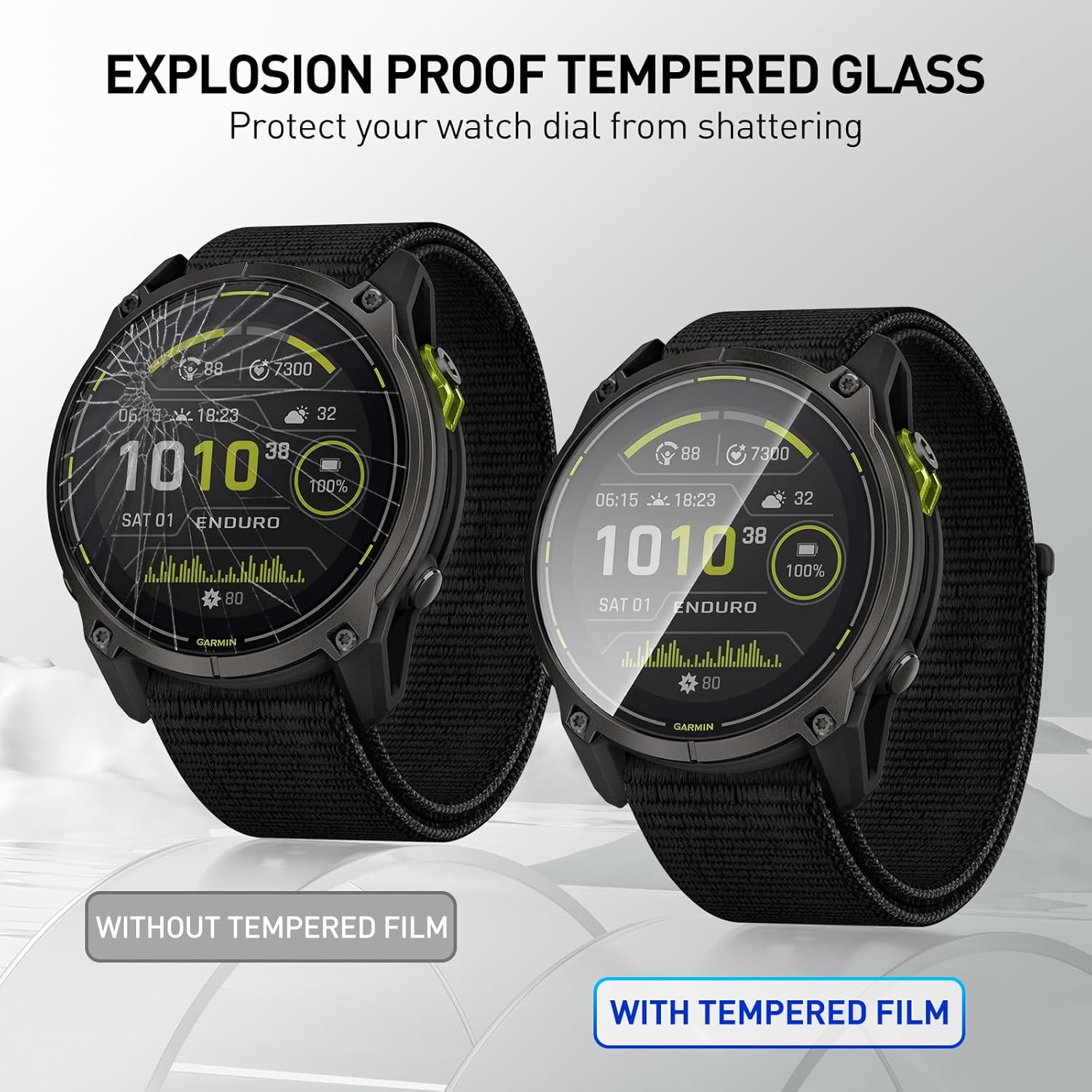 Tempered Glass Films For Garmi - Smartwatch Screen Film 리뷰 및 가격