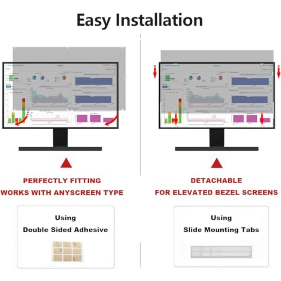 32 Inch Computer Privacy Scree - Privacy Filter 2Pack 리뷰 및 가격