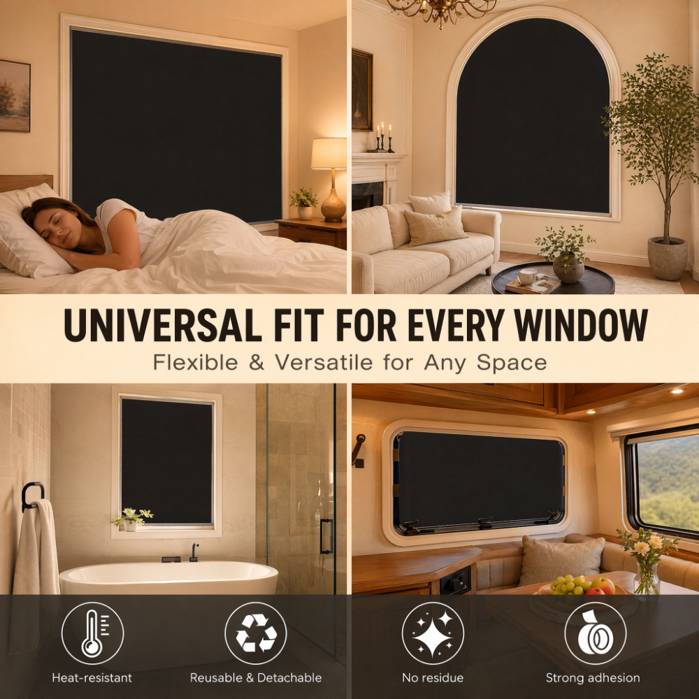 100% Blackout Curtain Darkest  - Privacy Screen Protector 리뷰 및 가격
