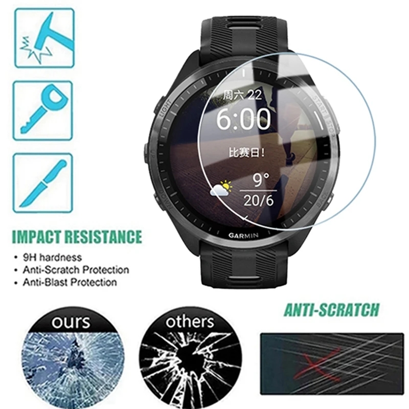 Tempered Glass For Garmin Fore - Tempered Glass Screen 9H 리뷰 및 가격