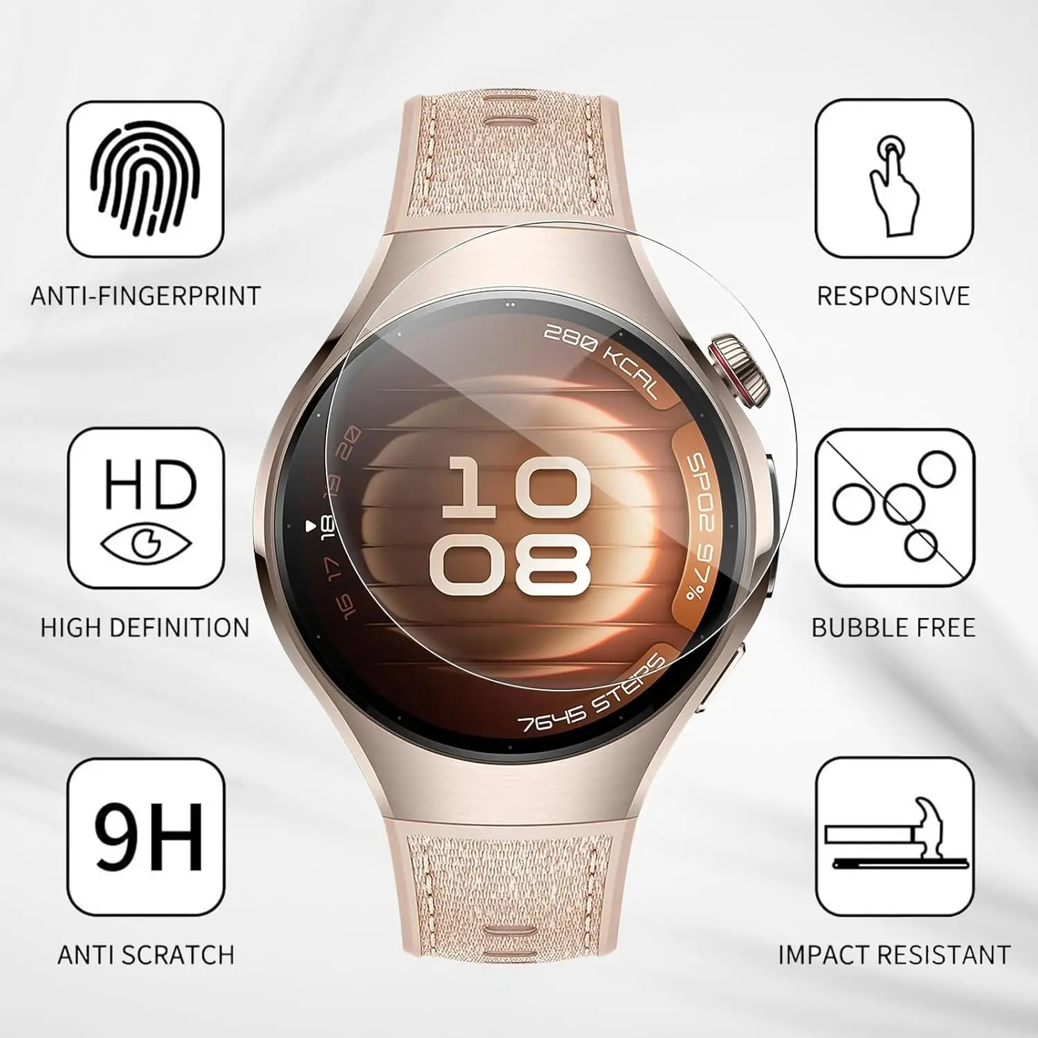Hydrogel Film For Huawei Watch - Hydrogel Screen Protector 리뷰 및 가격