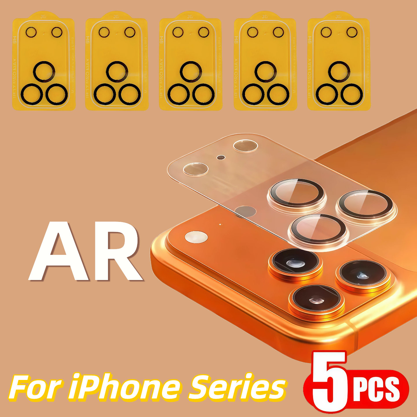 5Pcs For  iPhone 17 Air 16e 16 - Tempered Glass Screen 9H 리뷰 및 가격