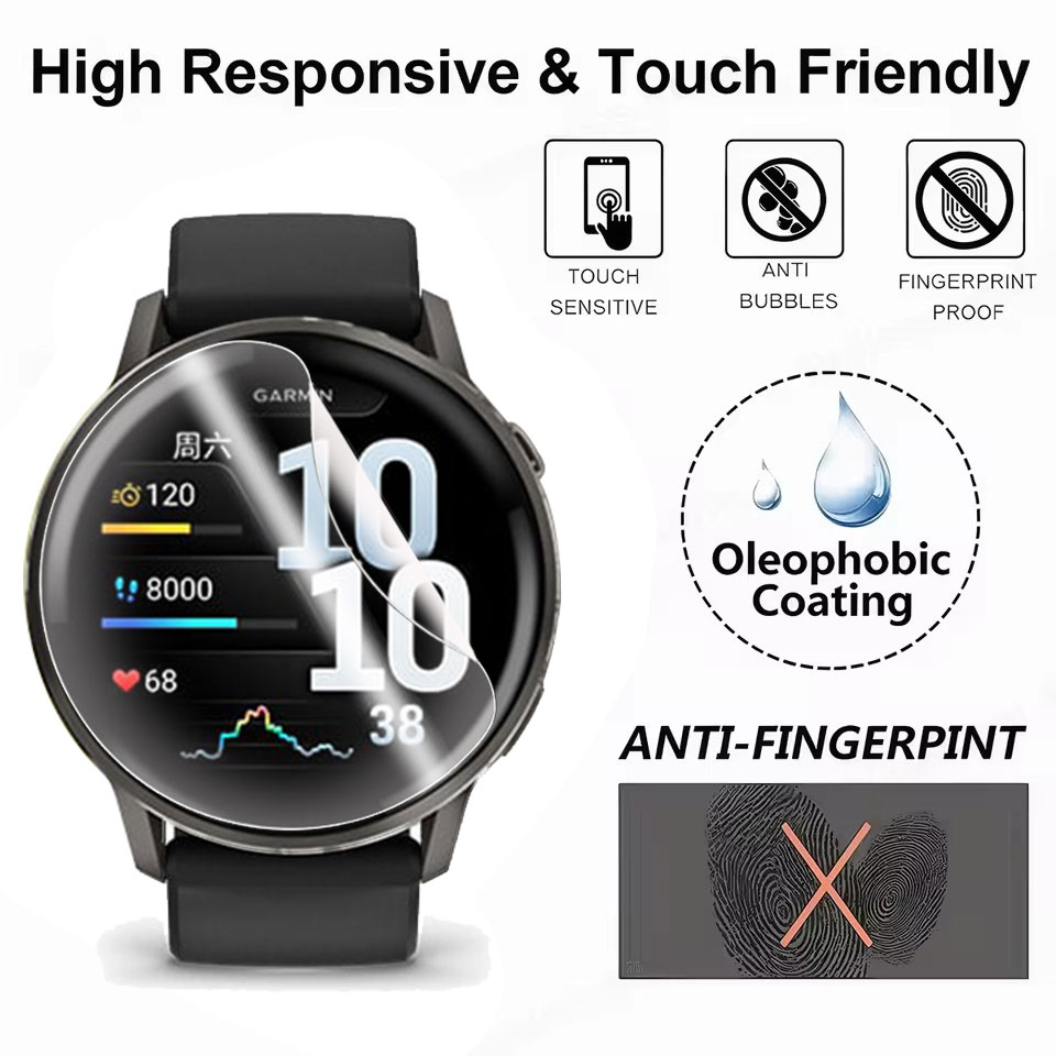 Soft Hydrogel Film For Garmin  - Hydrogel Screen Protector 리뷰 및 가격