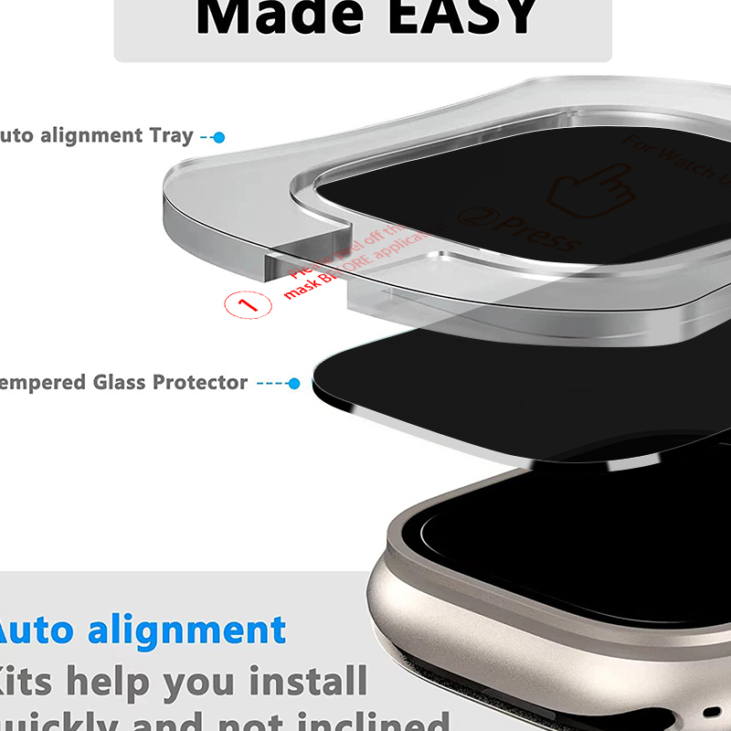 Privacy Screen Protector Film  - Screen Alignment Tool 리뷰 및 가격