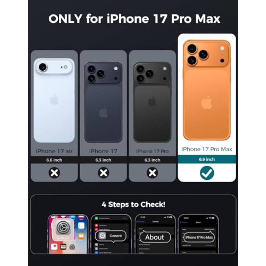 for iPhone 17 Pro Max Case wit - Camera Lens Protector 리뷰 및 가격