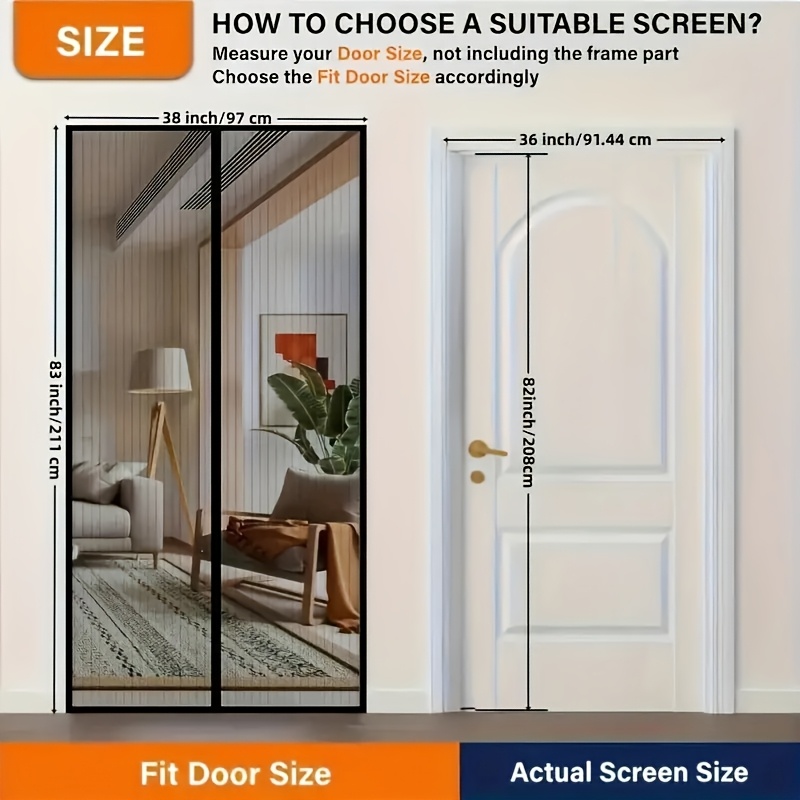 Magnetic mosquito screen door  - Privacy Screen Protector 리뷰 및 가격