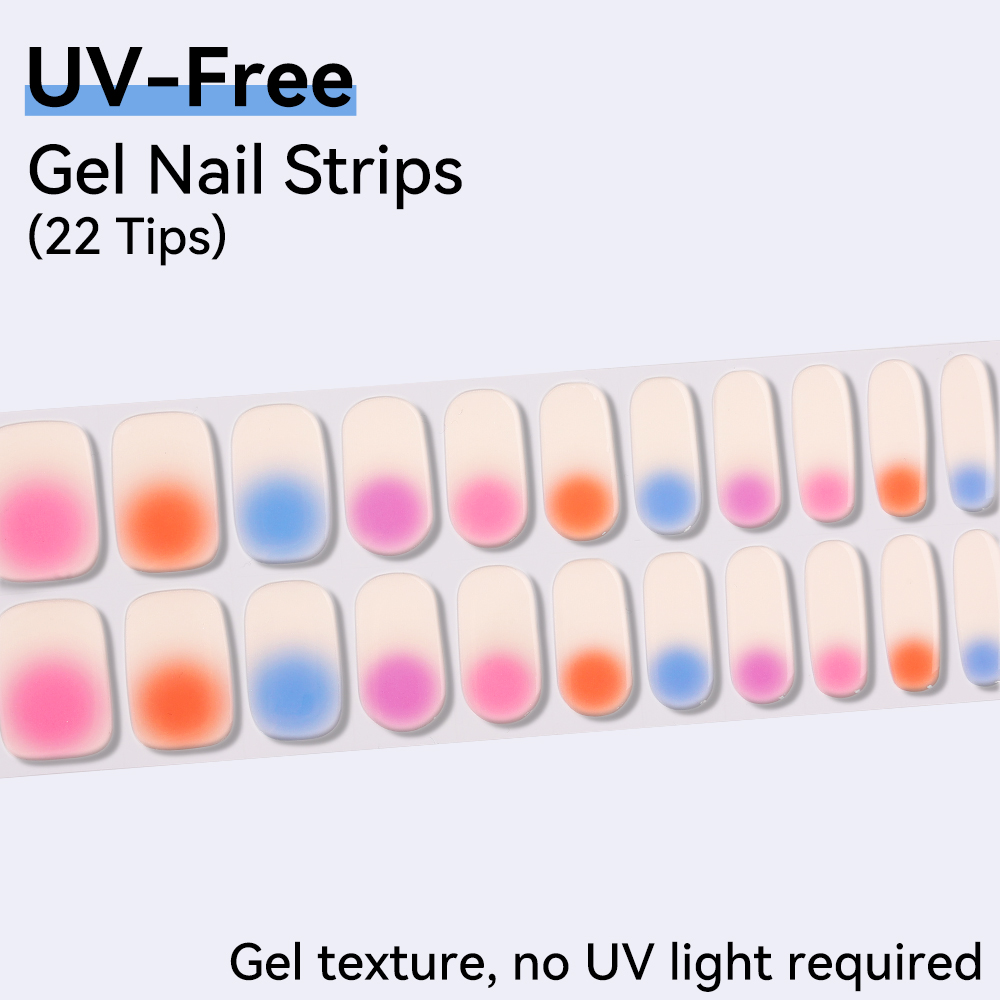 UV-Free Strips Nails Stickers  - Full Cover Adhesive 리뷰 및 가격