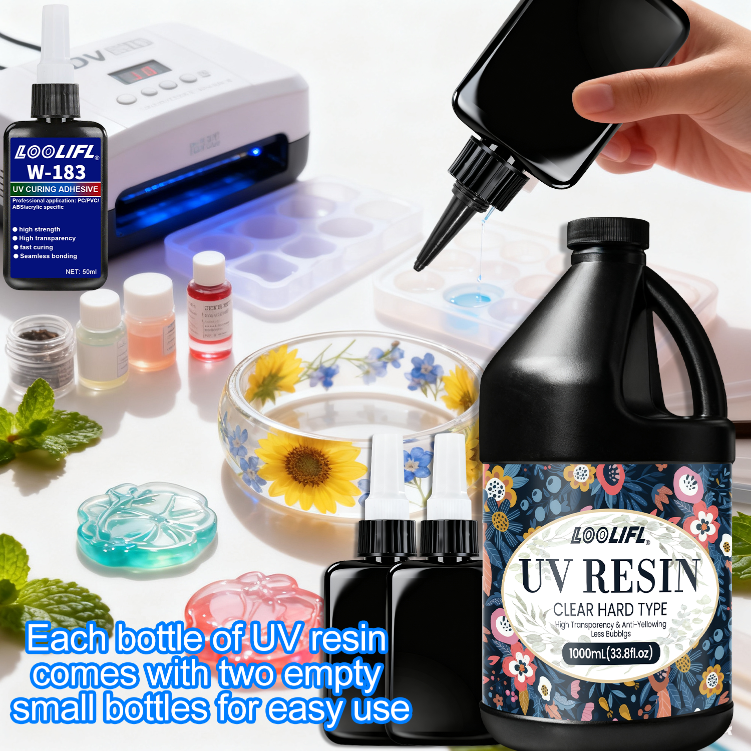 Hot Sell UV Hard Resin Adhesiv - Liquid Uv Glue Kit 리뷰 및 가격