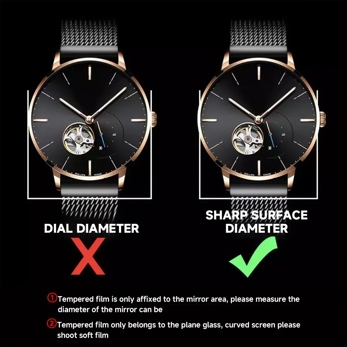 26-46mm Universal Tempered Gla - Smartwatch Screen Film 리뷰 및 가격