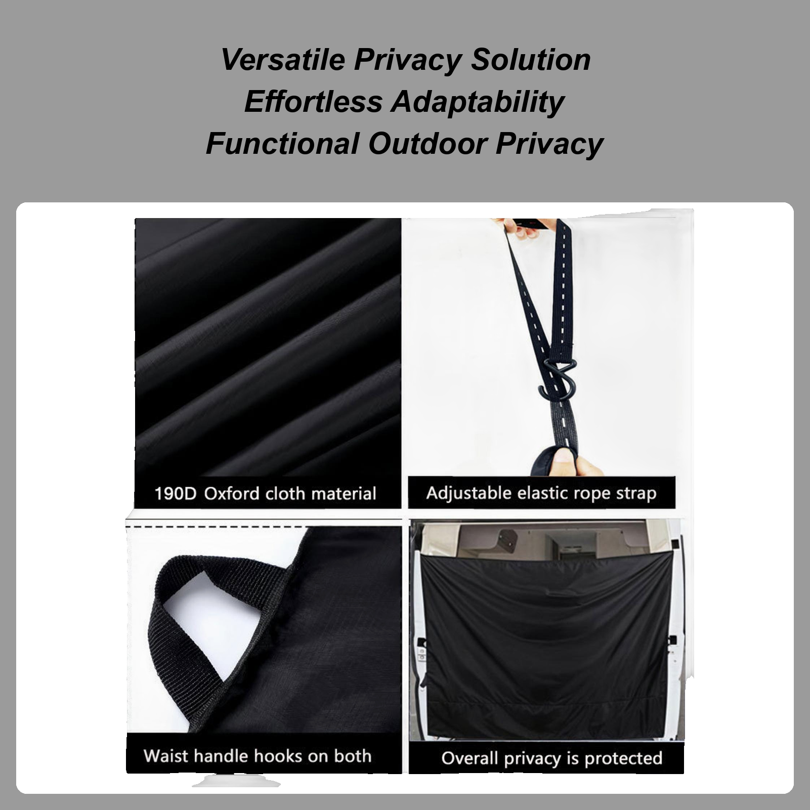 Black Large Car Privacy Drapes - Privacy Screen Protector 리뷰 및 가격