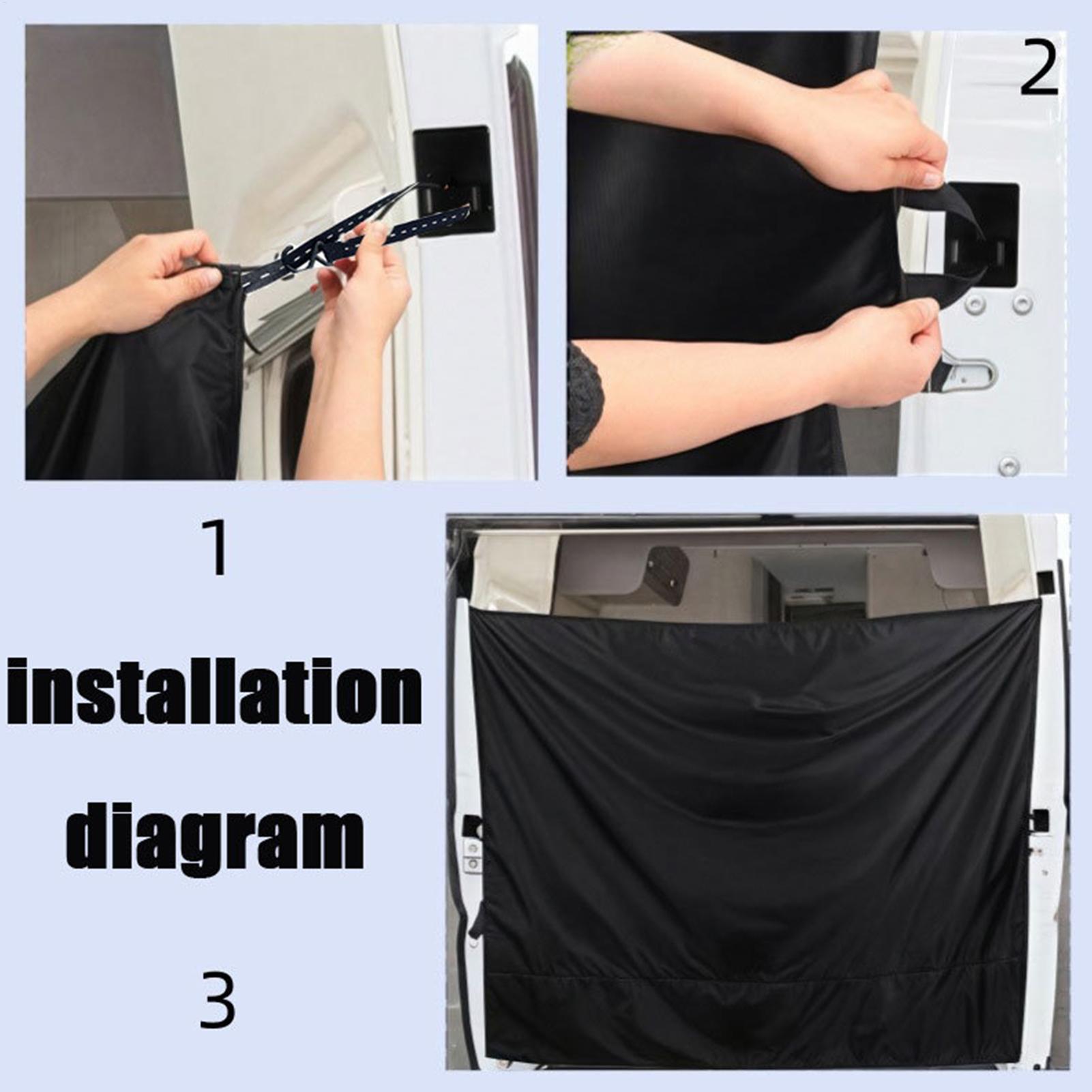 Black Large Car Privacy Drapes - Privacy Screen Protector 리뷰 및 가격