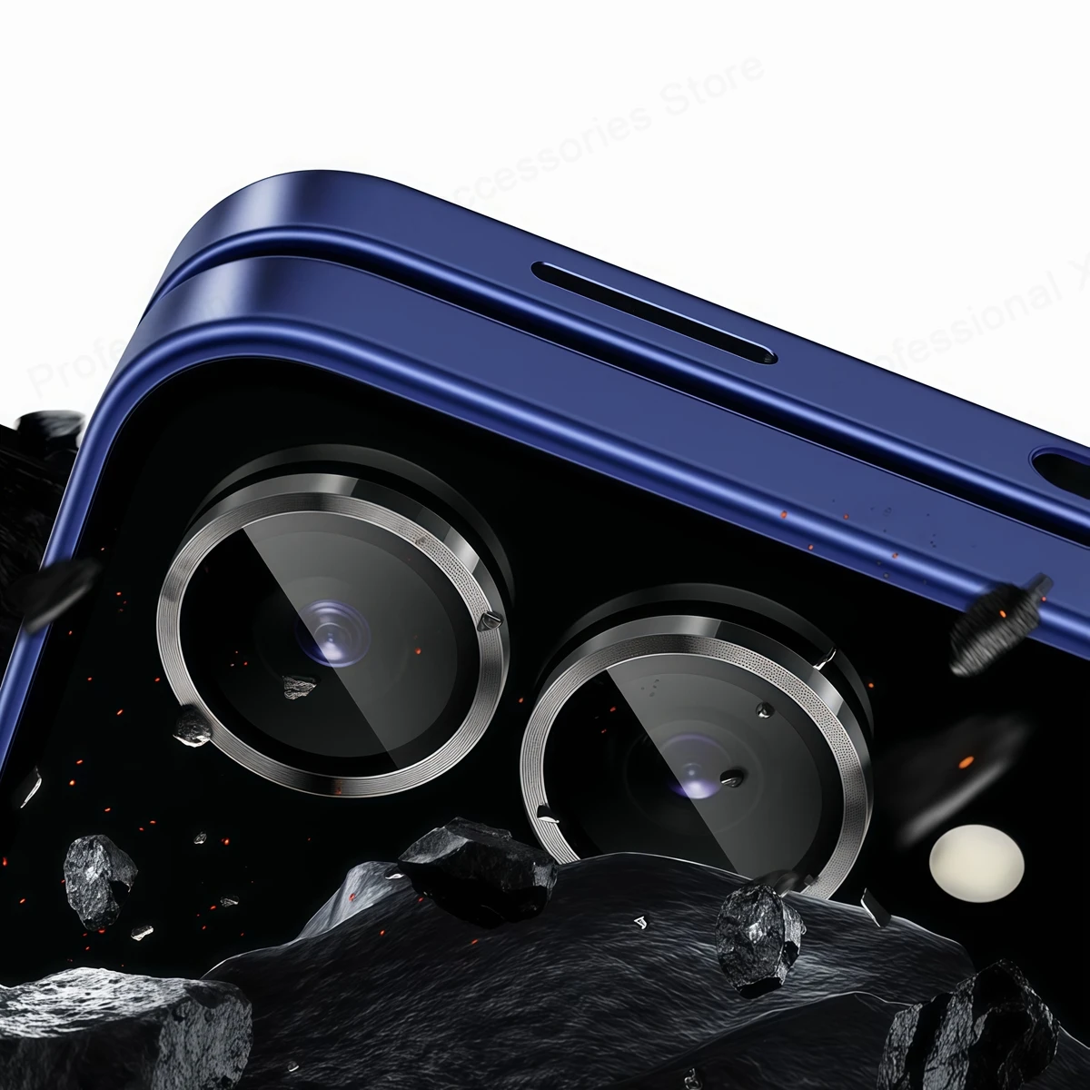 New Camera Metal Ring Protecto - Tempered Glass Screen 9H 리뷰 및 가격